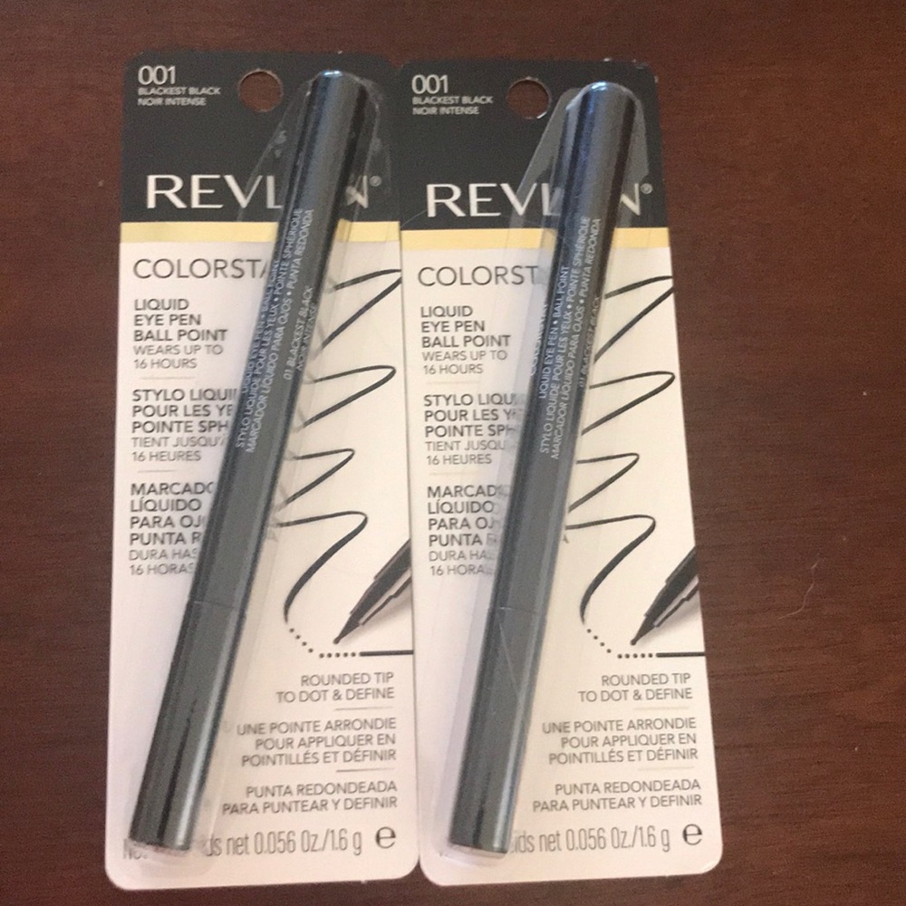 To liquid revlon eye ball point pens